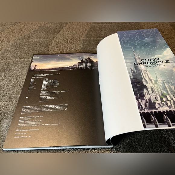 Chain Chronicle Visual & Story Book road to chainchronicle3 Japanese Anime Art - Picture 16 of 16